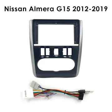 Установочный к-т для штатной а/м 9" Nissan Almera G15 2012-2019 + проводка