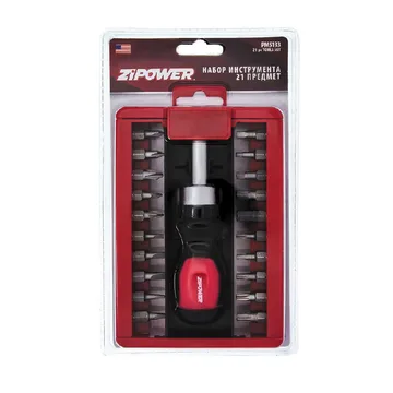 ZIPOWER PM5133 Набор инструмента 21пр.