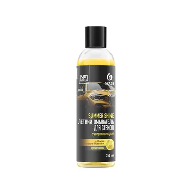 GraSS Моющее средство для стекл Summer Shine лимон (концетрат) 250мл