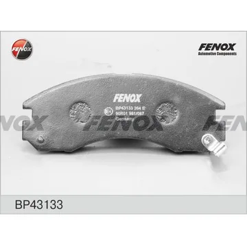 Колодки торм. перед. FENOX BP43133 Lancer 94-96, Pajero II-III, Outlender II-III,