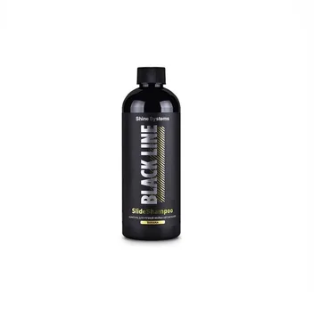 Shine Systems Black Line SlideShampoo Banana - шампунь для ручной мойки автомобиля, 400 мл