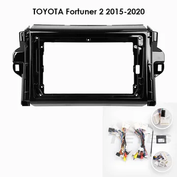 Установочный к-т для штатной а/м 9" TOYOTA Fortuner 2 2015-2020 проводка CAN