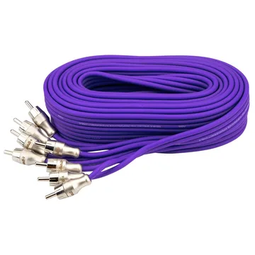 Кабель межблочный AURA RCA-B254 MkII медь 4х кан. 5м.