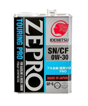 Масло моторное IDEMITSU ZEPRO TOURING PRO SN/CF GF-5 0w30 4л.