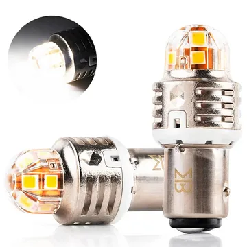 Лампа диодная ElectroKot T-серия 10-50V BAY15D P21/5W 5000K белый свет к-т 2шт
