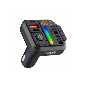 FM - трансмитер MIVO MF-06 / 38 Вт / QC 3.0