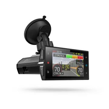 Антирад+Видеорег. SilverStone F1 HYBRID S-BOT FullHD GPS