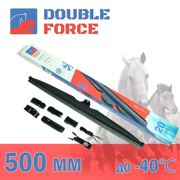 Щетка стеклоочистителя зимняя Duble Force 20" 500мм
