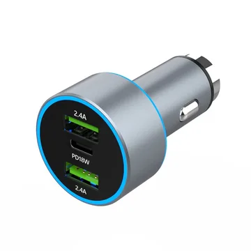 АЗУ USB порт MIVO MU344Q 2.4A 30W быстр. заряд PD18W