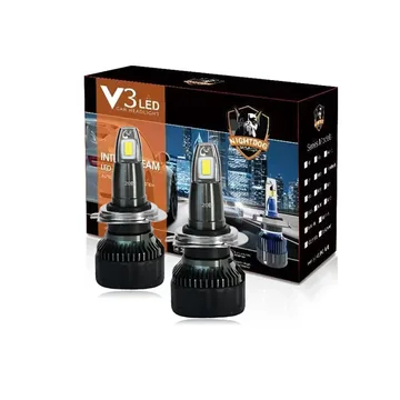 Лампа диодная V3 9-32V H11 6500lm К-т