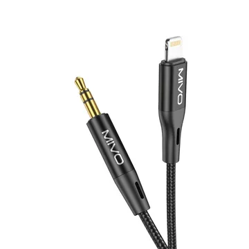 Провод 3.5 jack-jack (AUX на Lightning) Mivo A3