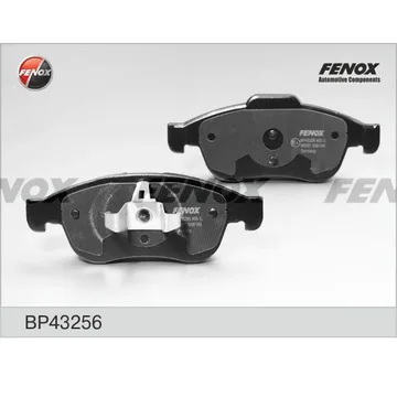 Колодки торм. перед. FENOX BP43256 Renault Duster, Nissan Terano 2.0