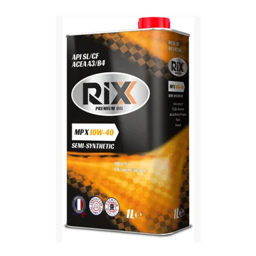Масло моторн. RIXX MP X 10W-40 SL/CF 1 л п/синт.