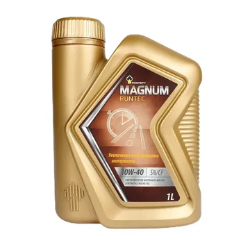Масло моторное РОСНЕФТЬ Magnum Runtec SN/CF 10w40 1л синт.