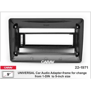 Рамка 9" CARAV 22-1971 UNIVERSAL Комплект для установки 9-дюймовой в 1DIN