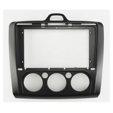 Рамка 9" FR 126N Ford Focus II без климат-контролем черная