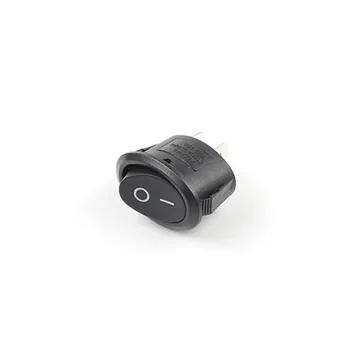 Кнопка-клавиша 250V 6A (2c) on-off овал SC-760