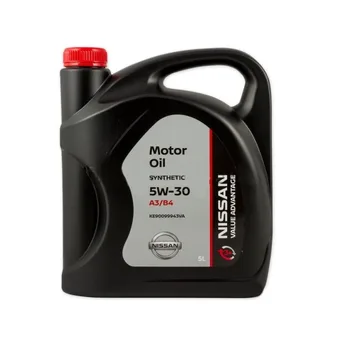 Масло моторное Nissan 5W40 A3/B4 Россия 5л