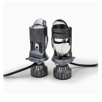 Лампа диодная ZMB M5 12-30V H4 100W 5000K к-т 2шт (Линза)