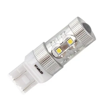 Лампа диодная 10-30V W21/5W б/ц (Т20) 2хк-т STARLED 8G 50W (мега-яркая) 1шт