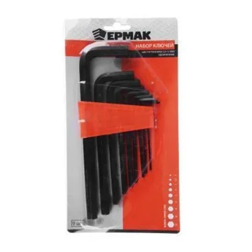 ЕРМАК Набор шестигран. большие 9пр. 657-012 8062