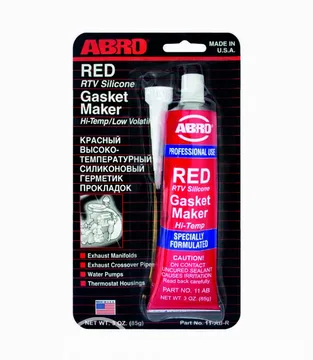 ABRO 11AB Герметик (красный) Оригинал уп-12 5139