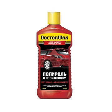 DW8425 Полироль с полифлоном темно-красная 300мл  (12)