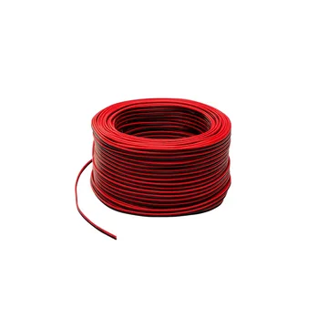 Кабель акустический 2*0.75 мм2 AURA SCS-CO75 красный/черный (бухта 100м) 100% медь