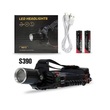 Фонарик налобный LED W615/S390