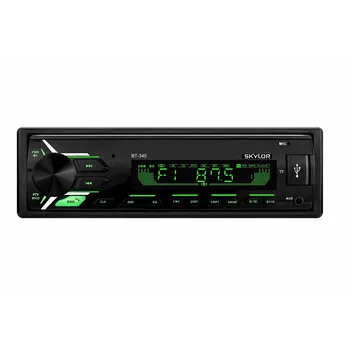 А/м SKYLOR BT-340 4*50 Multicolor MP3 SD,AUX,RCA съемн. панель ПДУ