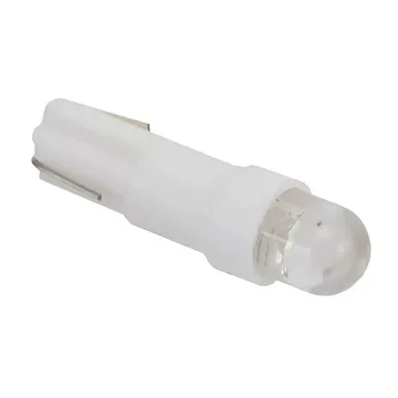Лампа диодная 12V T5 1,2W щиток прибор. (белая) 2980 1шт