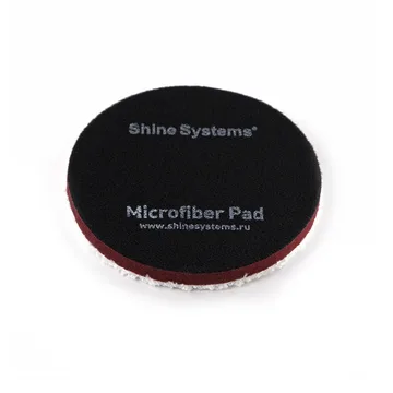 Shine Systems Microfiber Pad - полировальный круг из микрофибры, 155 мм