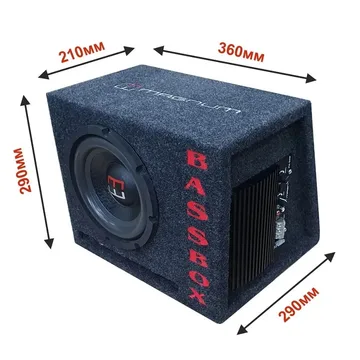 Сабвуфер MAGNUM BASSBOX 8" 160/320ВТ  корпусной