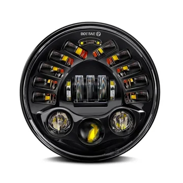 Фара рабочего света G0076 NIVA 4x4 51W (ближ. дальн. поворот. ДХО) 7" 1шт