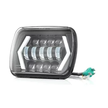Фара рабочего света G0007 (50W) 5 линз Дальний/Ближний + ДХО/Поворотник (1шт)