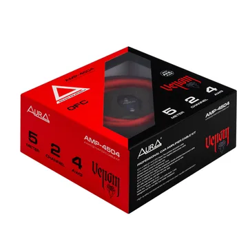 К-т проводов для усилителя AURA  AMP-4504 4GA OFC 5-метров 2кан.