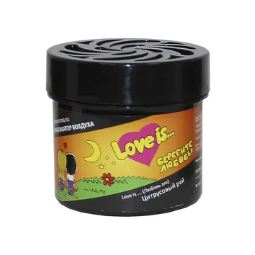 Дезодорант Contra-aroma "Банка" LOVE IS (Цитрусовый рай)