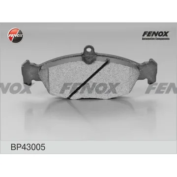 Колодки торм. перед. FENOX BP43005 Daewoo Lanos, Nubria