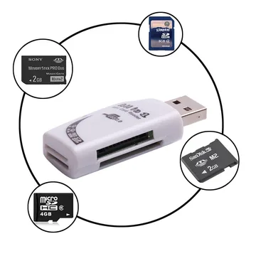 Картридер универсальный 4в1 USB 2.0