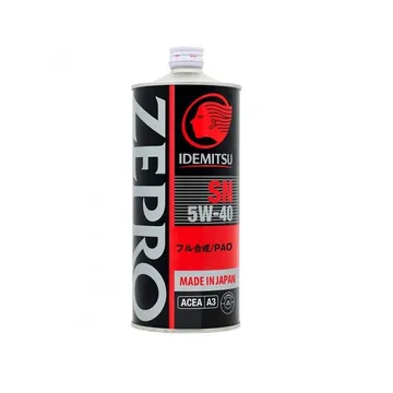 Масло моторное IDEMITSU ZEPRO RACING SN/ACEA A3 5w40 1л.