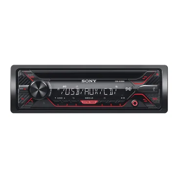 А/м SONY CDX-G1201U (SD, USB, пульт, съемная панель)