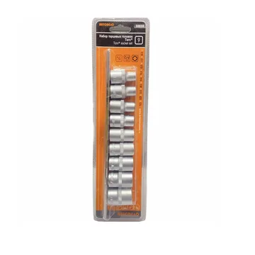 АвтоДело Набор головок TORX E10-E24 1/2" 39839