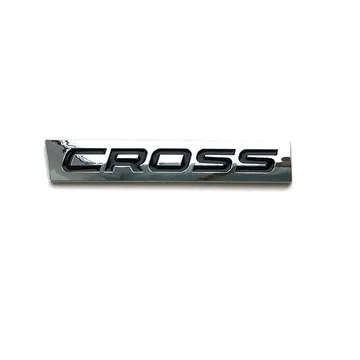 Шильдик CROSS на крышку багажника (черный)