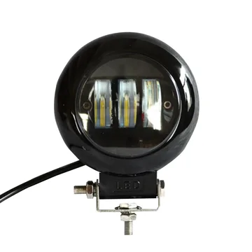 ХОДОВЫЕ ОГНИ 10-30V 30W-YX 3 cree диода круглая  к-т-2шт.
