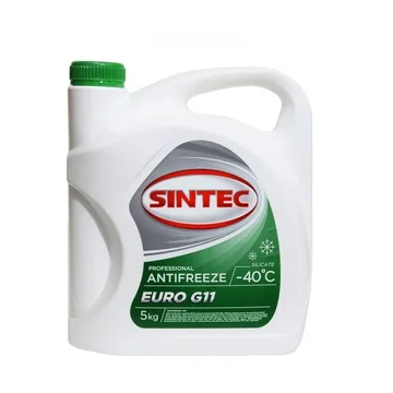 Антифриз SINTEC EURO зеленый 5кг. (уп-4)