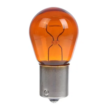 Лампа 12V PY21W желтая со смещением BAU15S Narva 17638