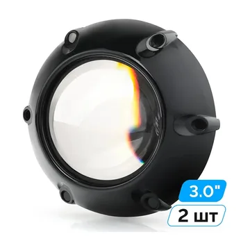 Маска для би линзы 3.0 дюйма Z106 black 1шт