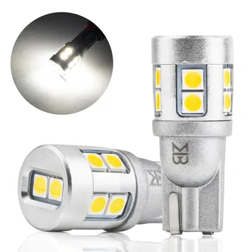 Лампа диодная ElectroKot УльтраЛед 12-24V W5W б/ц бел. 5000K кт. - 2шт.
