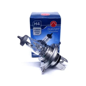 Лампа 12V Диал-Луч H4 60/55W +30%