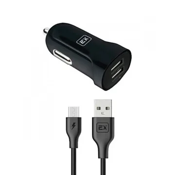АЗУ USB порт Exployd EX-Z-582 3.4A + провод micro